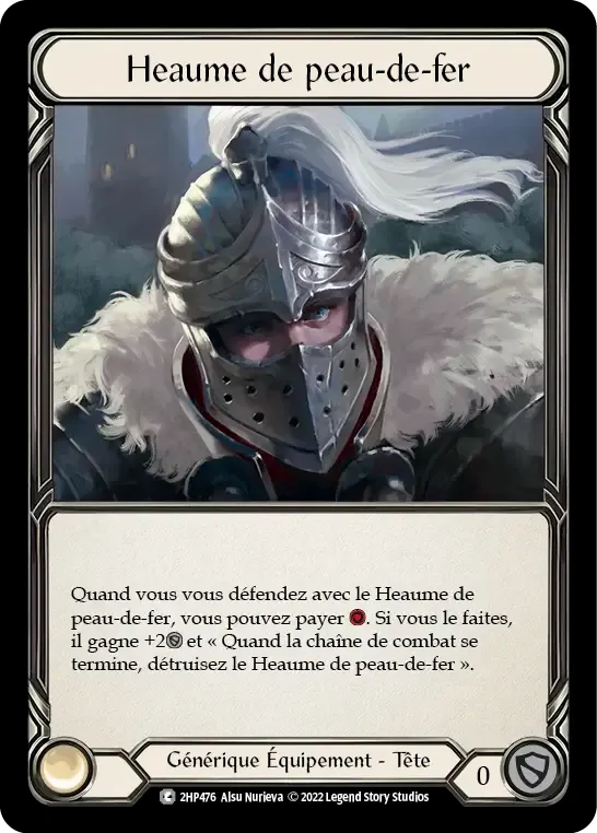 Heaume de peau-de-fer — History Pack 2 - Black Label — Flesh and Blood