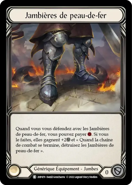 Jambières de peau-de-fer — History Pack 2 - Black Label — Flesh and Blood