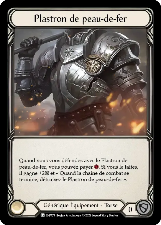 Plastron de peau-de-fer — History Pack 2 - Black Label — Flesh and Blood