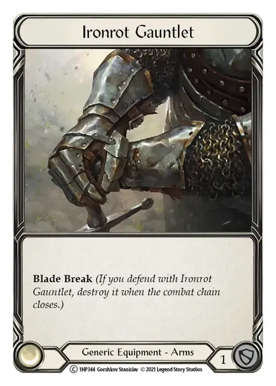 Ironrot Gauntlet from History Pack 1 - Flesh and Blood