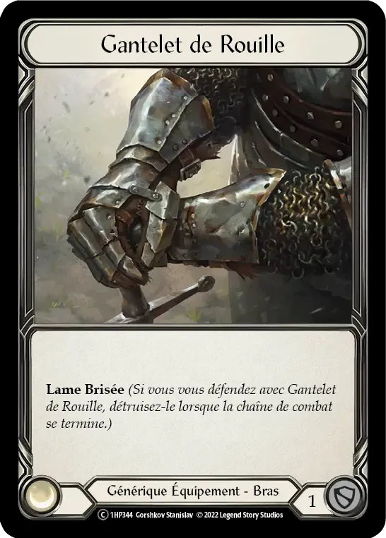 Gantelet de Rouille — History Pack 1 - Black Label — Flesh and Blood