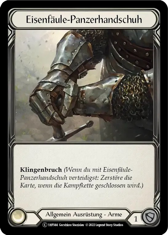 Ironrot Gauntlet — History Pack 1 - Black Label — Flesh and Blood