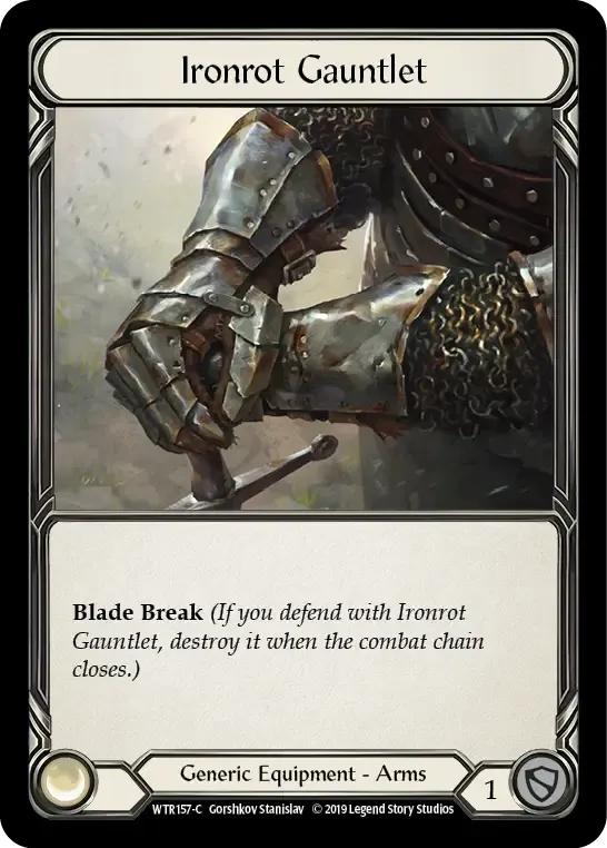 Ironrot Gauntlet — Welcome to Rathe — Flesh and Blood