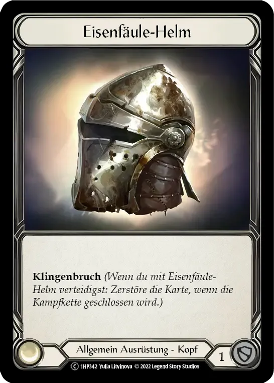 Ironrot Helm — History Pack 1 - Black Label — Flesh and Blood