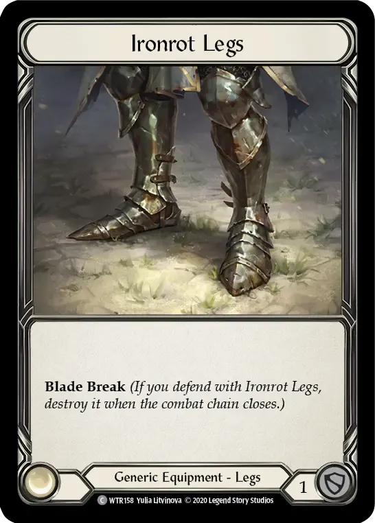 Ironrot Legs — Welcome to Rathe - Unlimited — Flesh and Blood