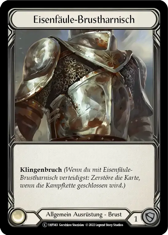 Ironrot Plate — History Pack 1 - Black Label — Flesh and Blood