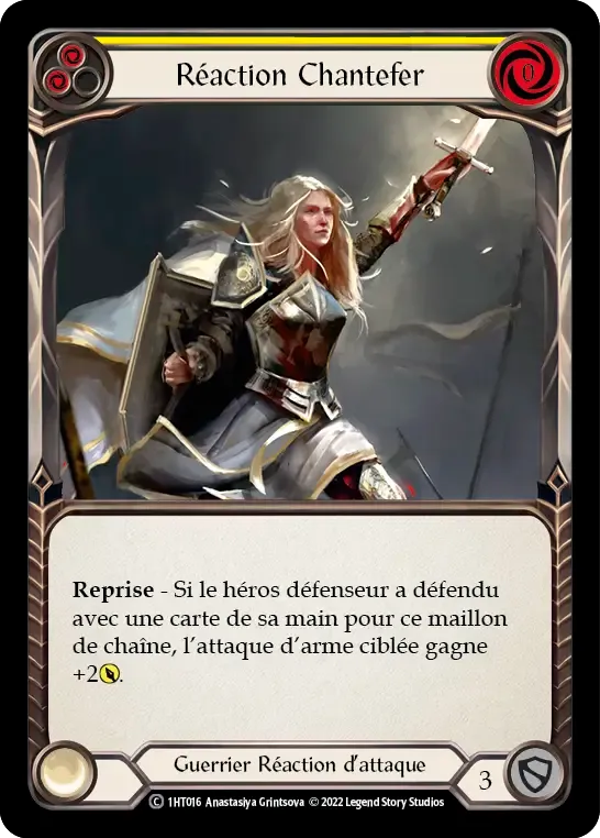 Réaction Chantefer — Dorinthea - Blitz Deck — Flesh and Blood