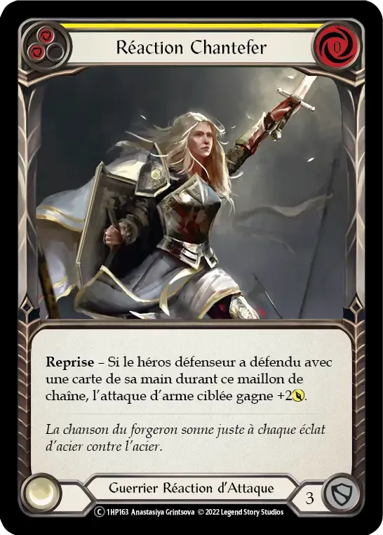 Réaction Chantefer from History Pack 1 - Black Label - Flesh and Blood