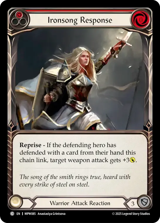 Réaction Chantefer — Mastery Pack Warrior — Flesh and Blood