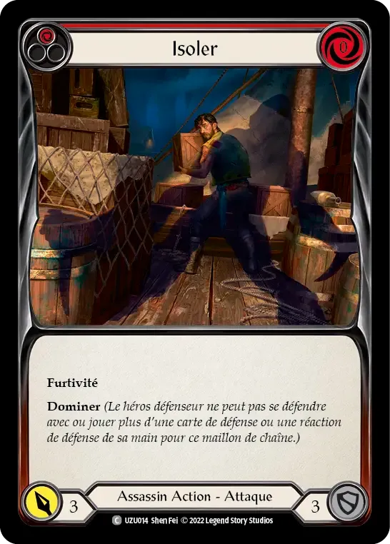 Isoler — Uzuri - Blitz Deck — Flesh and Blood