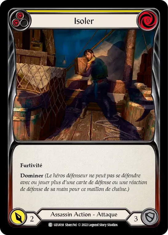 Isoler — Uzuri - Blitz Deck — Flesh and Blood
