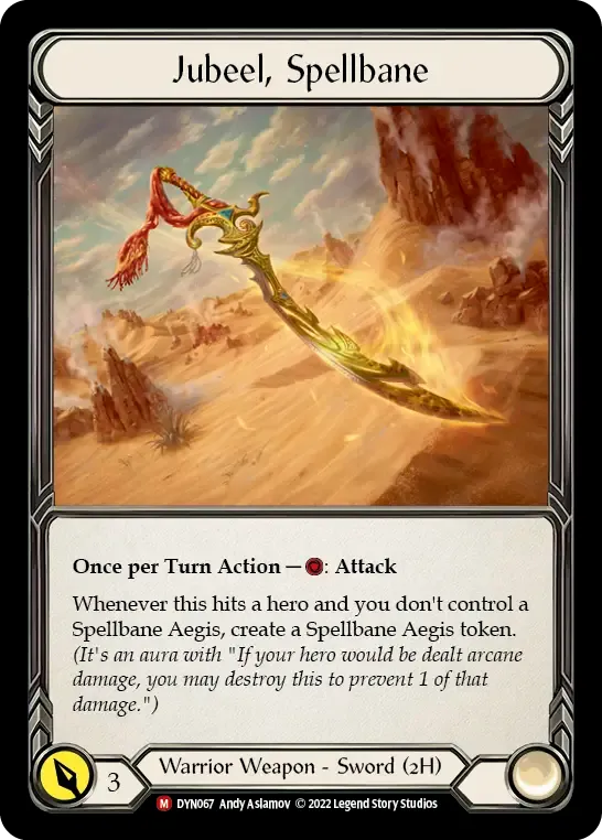 Jubeel, Spellbane — Dynasty — Flesh and Blood