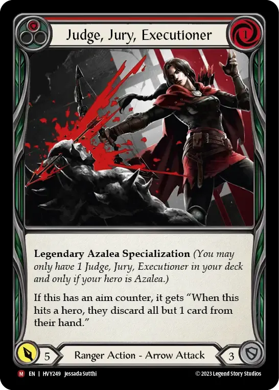 Judge, Jury, Executioner — Heavy Hitters — Flesh and Blood