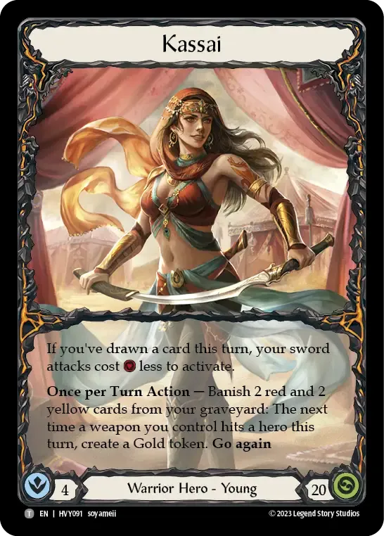 Kassai — Heavy Hitters — Flesh and Blood