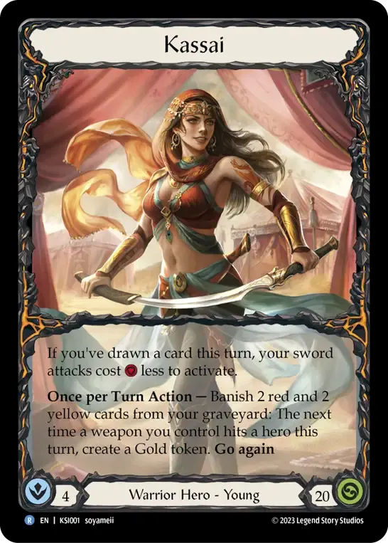 Kassai — Kassai - Heavy Hitters Blitz Deck — Flesh and Blood