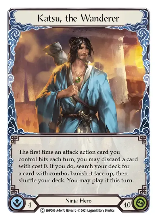 Katsu, the Wanderer from History Pack 1 - Flesh and Blood
