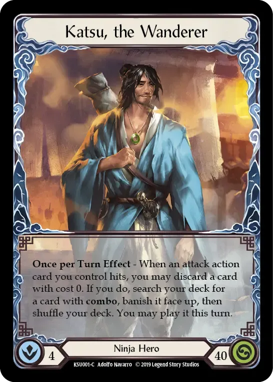 Katsu, the Wanderer — Katsu, the Wanderer - Hero Deck — Flesh and Blood