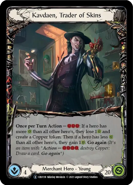 Kavdaen, Trader of Skins — Crucible of War - Unlimited — Flesh and Blood