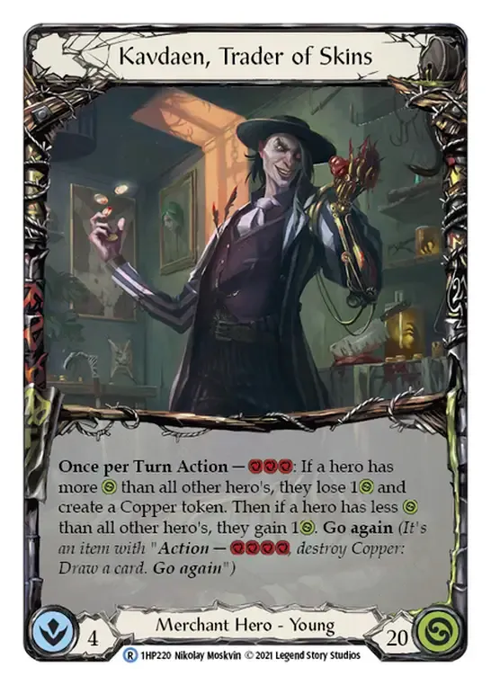 Kavdaen, Trader of Skins — History Pack 1 — Flesh and Blood