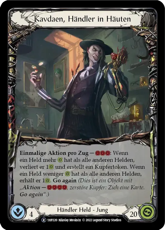 Kavdaen, Marchand de Peaux — History Pack 1 - Black Label — Flesh and Blood