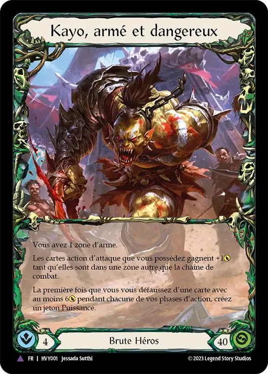 Kayo, armé et dangereux — Heavy Hitters — Flesh and Blood