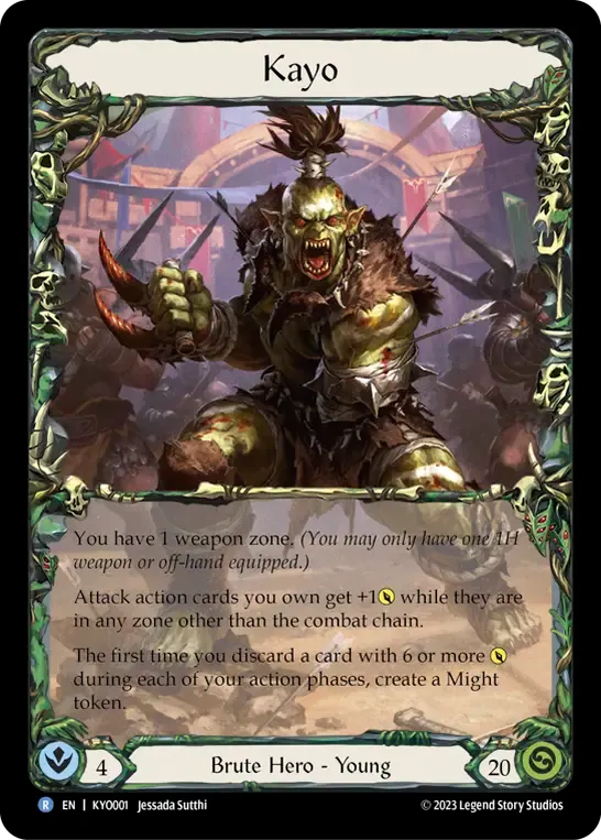 Kayo — Kayo - Heavy Hitters Blitz Deck — Flesh and Blood