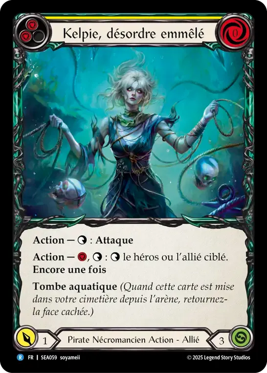 Kelpie, désordre emmêlé — High Seas — Flesh and Blood