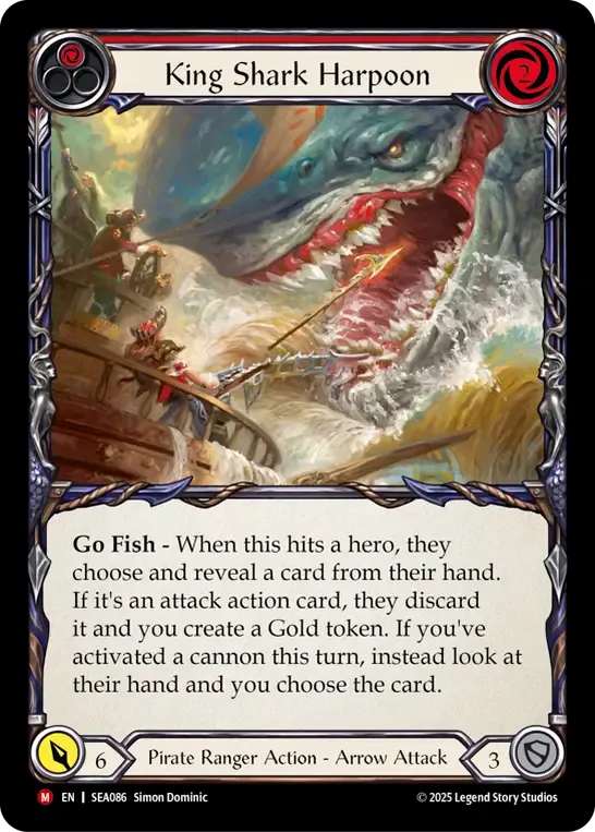 King Shark Harpoon — High Seas — Flesh and Blood