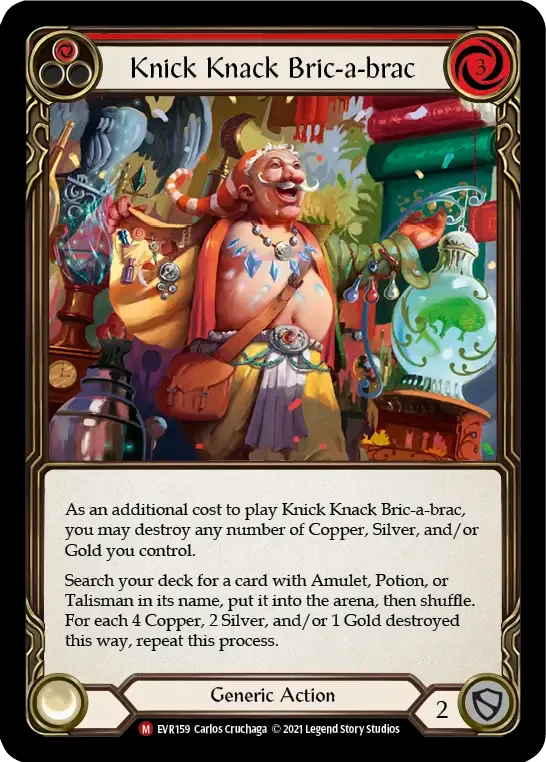 Knick Knack Bric-a-brac — Everfest — Flesh and Blood