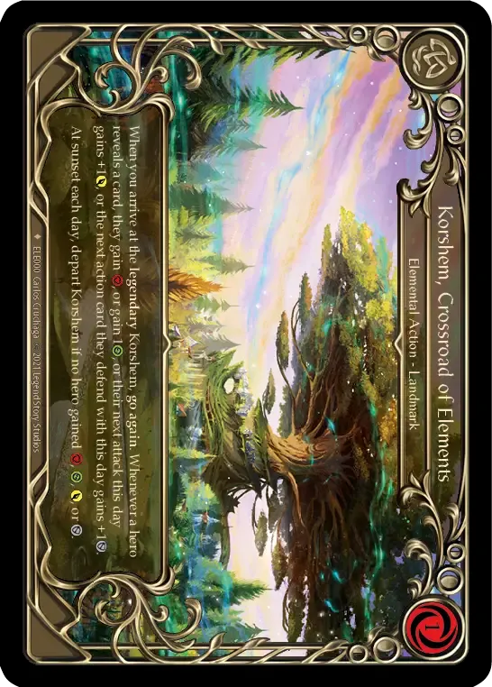 Korshem, Crossroad of Elements — Tales of Aria — Flesh and Blood