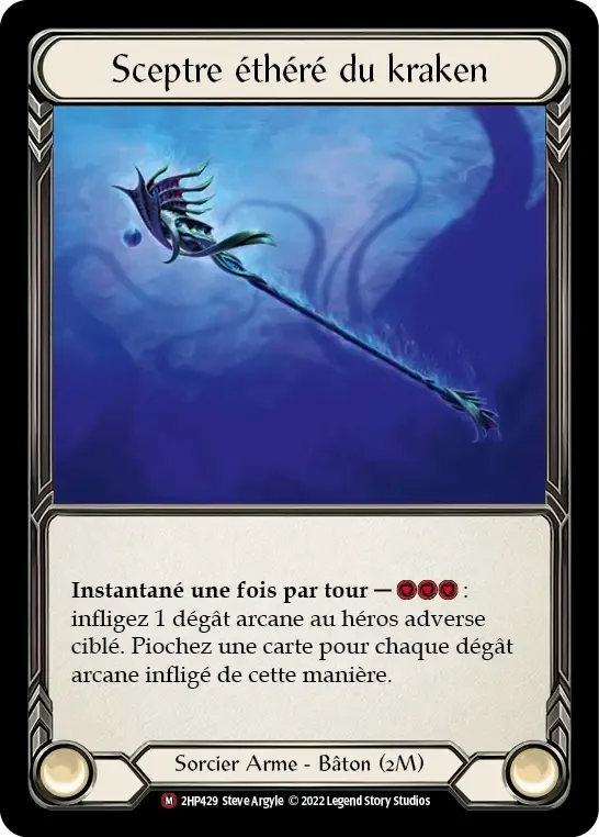 Sceptre éthéré du kraken — History Pack 2 - Black Label — Flesh and Blood