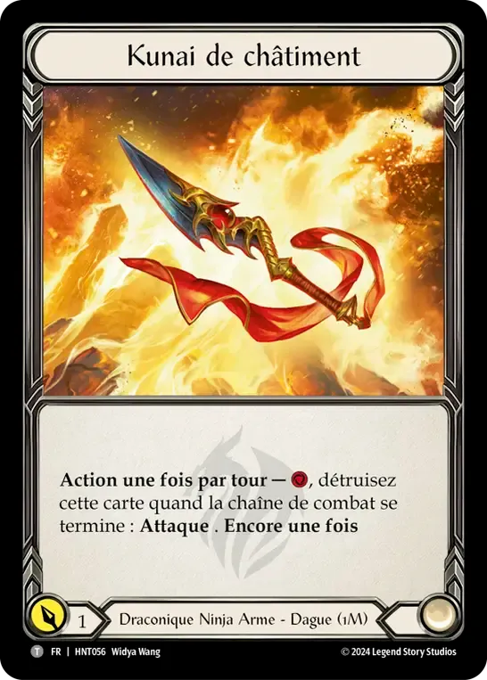 Kunai de châtiment — The Hunted — Flesh and Blood