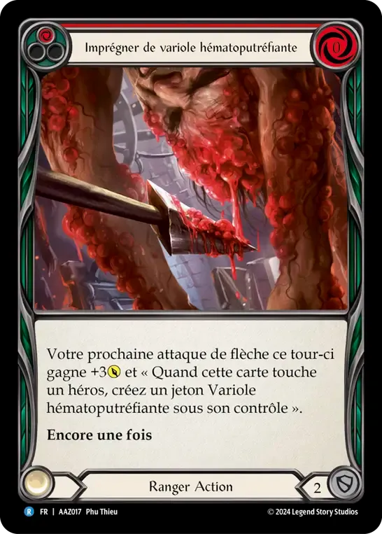 Imprégner de variole hématoputréfiante from Armory Deck - Azalea, Ace in the Hole - Flesh and Blood