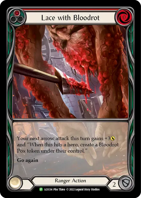 Lace with Bloodrot — Flesh and Blood: Promo Cards — Flesh and Blood