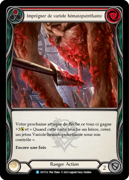Imprégner de variole hématoputréfiante — Outsiders — Flesh and Blood