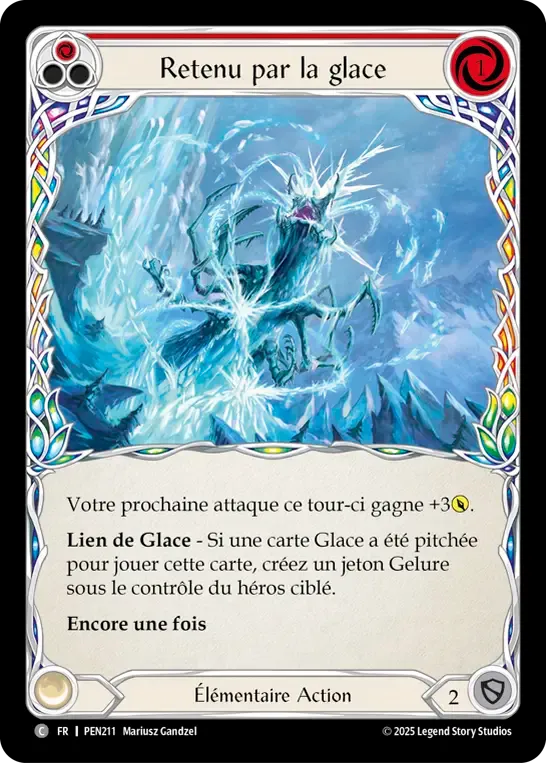 Laden with Frost (Red) — Compendium of Rathe — Flesh and Blood