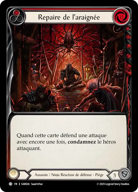 Repaire de l’araignée from Silver Age Chapter 2 - Arakni, Web of Deceit - Flesh and Blood