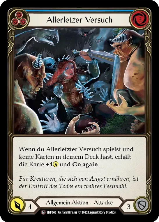 Last Ditch Effort — History Pack 1 - Black Label — Flesh and Blood