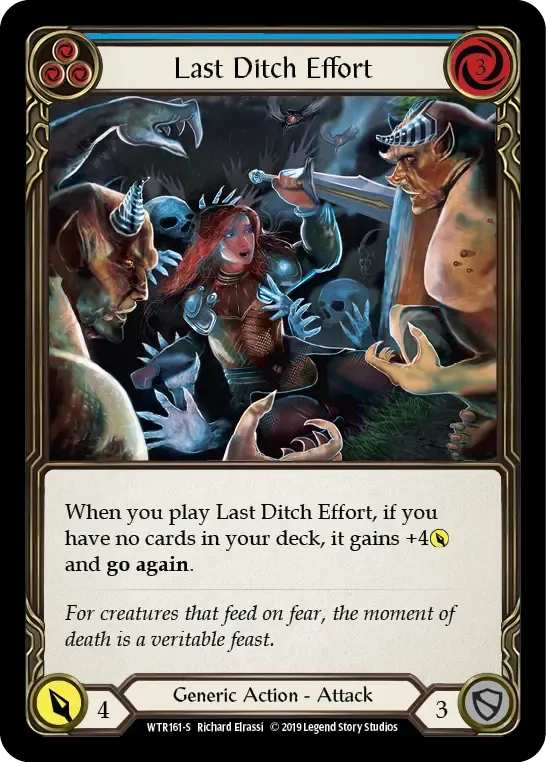 Last Ditch Effort — Welcome to Rathe — Flesh and Blood