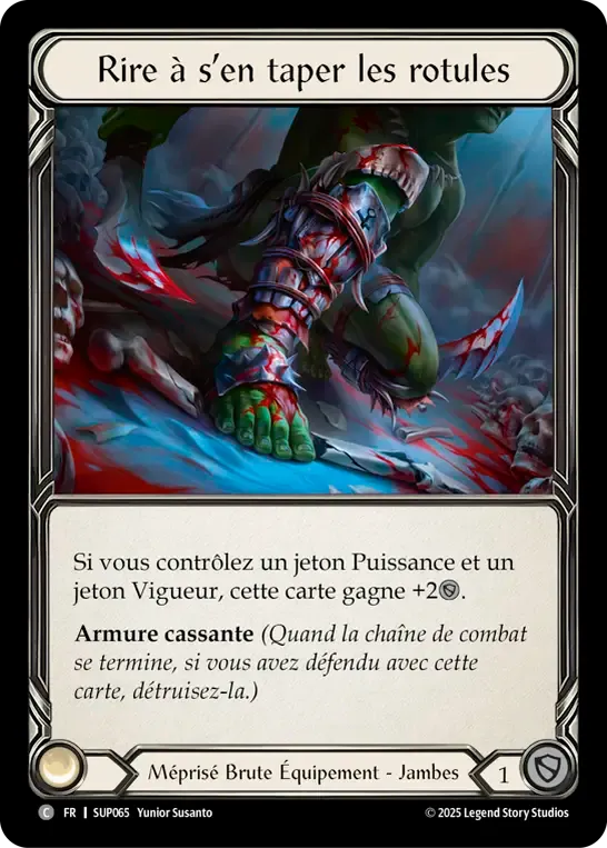 Rire à s’en taper les rotules — Super Slam — Flesh and Blood