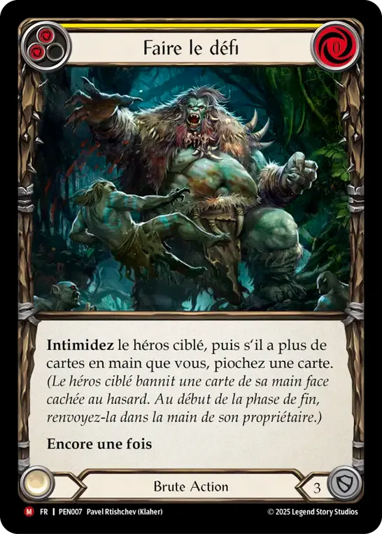 Lay Down the Challenge — Compendium of Rathe — Flesh and Blood