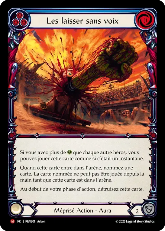 Leave 'Em Speechless — Compendium of Rathe — Flesh and Blood