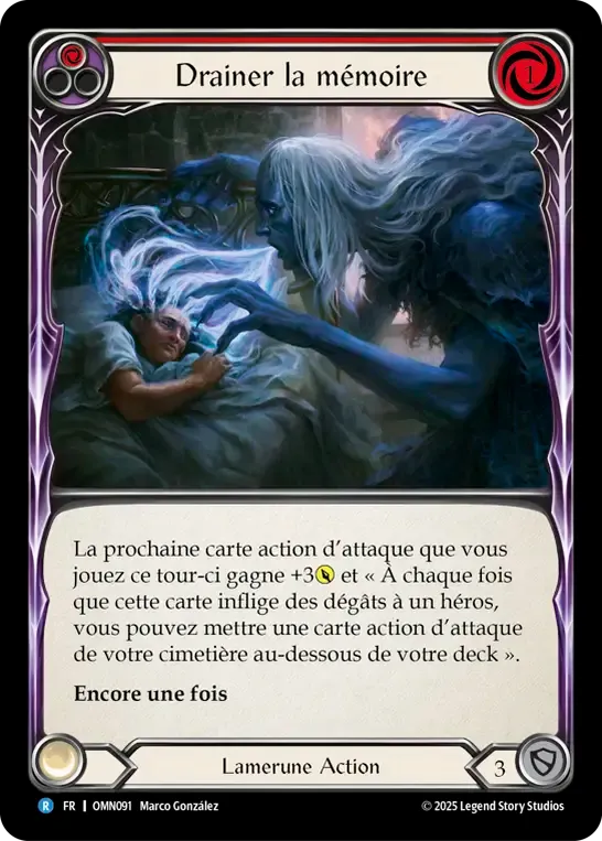 Drainer la mémoire — Omens of the Third Age — Flesh and Blood