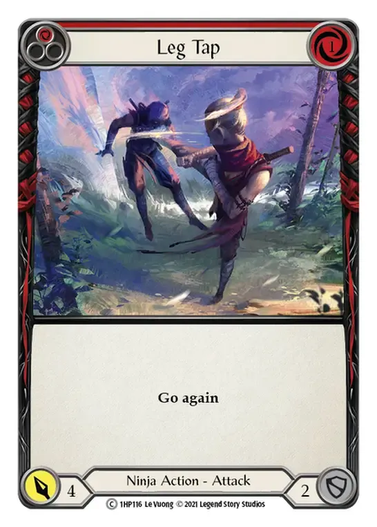 Leg Tap (Red) from History Pack 1 - Flesh and Blood