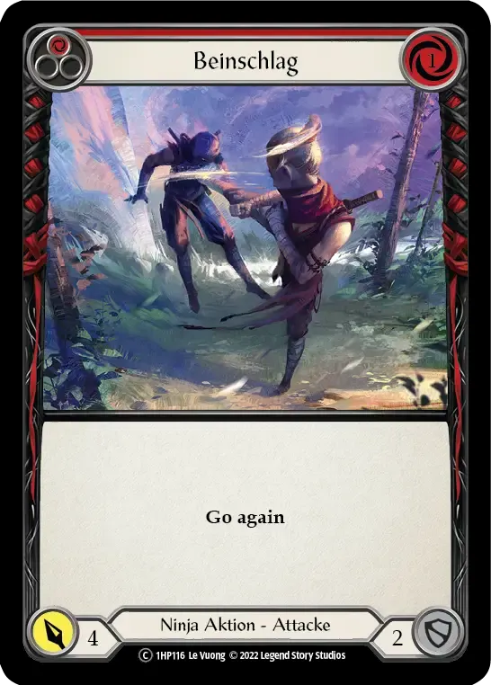 Leg Tap (Red) — History Pack 1 - Black Label — Flesh and Blood