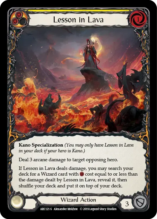 Lesson in Lava — Arcane Rising — Flesh and Blood