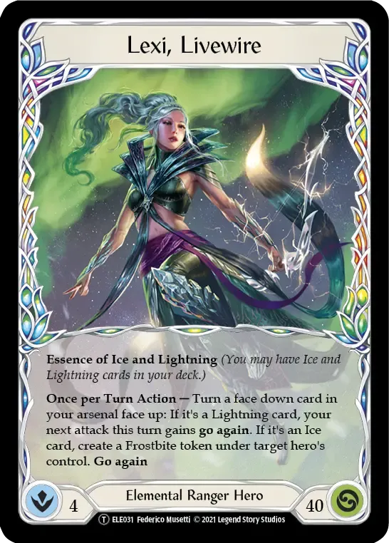 Lexi, Livewire from Tales of Aria - Unlimited - Flesh and Blood