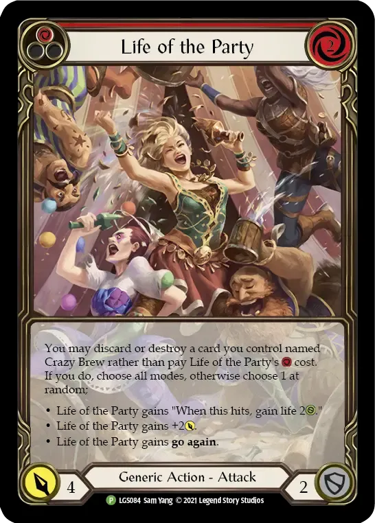 Life of the Party — Flesh and Blood: Promo Cards — Flesh and Blood