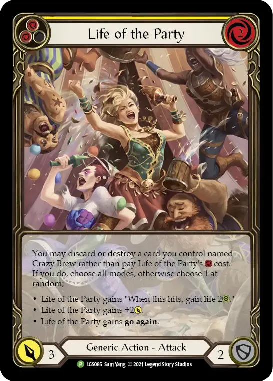 Life of the Party — Flesh and Blood: Promo Cards — Flesh and Blood