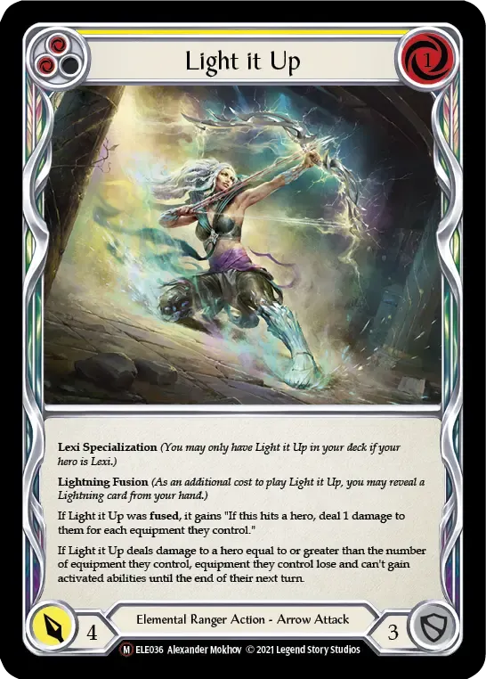 Light it Up — Tales of Aria - Unlimited — Flesh and Blood